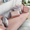 Ins Nordic Plush Sofa Cushion Autumn and Winter Non-Slip Simple Modern Sofa Cover Thickened Sofa Towel Covers Universal