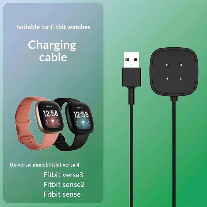 Nabíječka USB Nabíječka Chytré hodinky Nabíjecí kabel Základna Příslušenství 1M Pro Fitbit Sense1/Sense 2/Versa 4/Versa 3