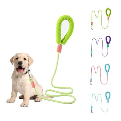 150 cm Hundeleine mit weichem Griff, ausbruchsichere Haustierleinen für kleine, mittelgroße und große Hunde, verstärkte Hundeleine, Heimtierbedarf
