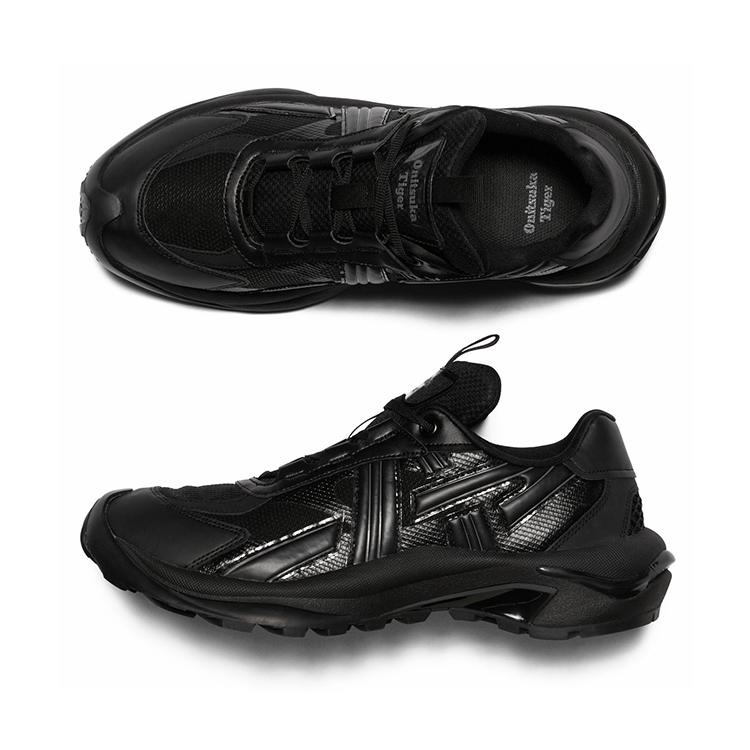 Onitsuka Tiger TIGTRAIL Abrasion Resistant Low top Casual Shoes Unisex Black Sneakers 1183C612-001