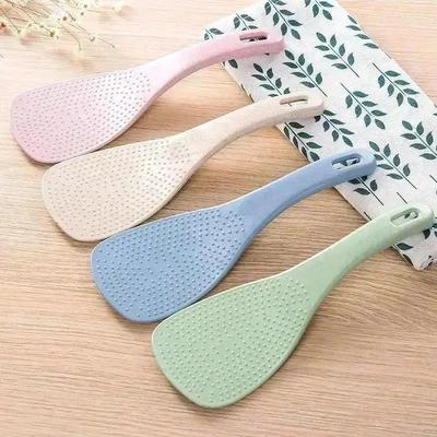 Kitchen Gadgets Wheat Straw Rice Spoon Handle Rice Cooker Rice Shovel Household Cooking Convenient Accessories Gadgets