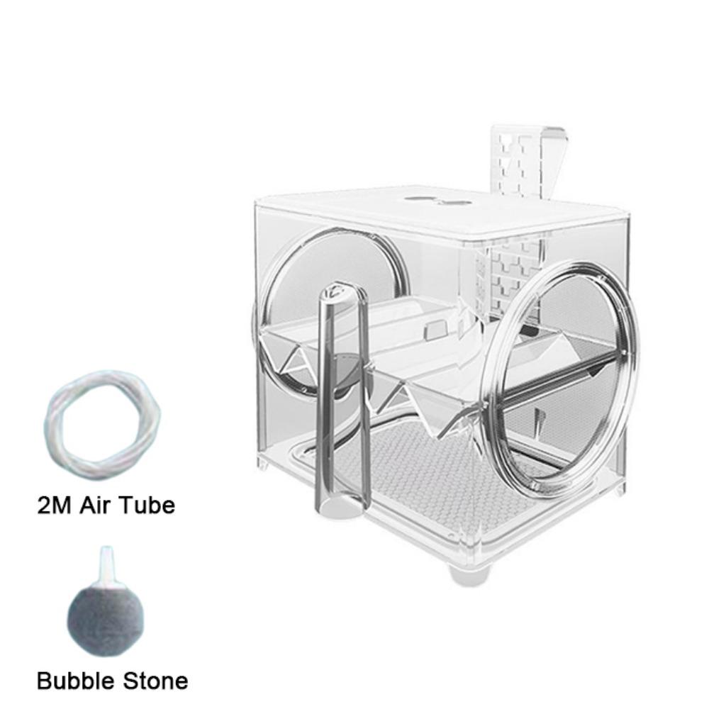 Pneumatic Fish Breeding Box Transparent Fish Isolation Box Suspended Incubator  Clownfish