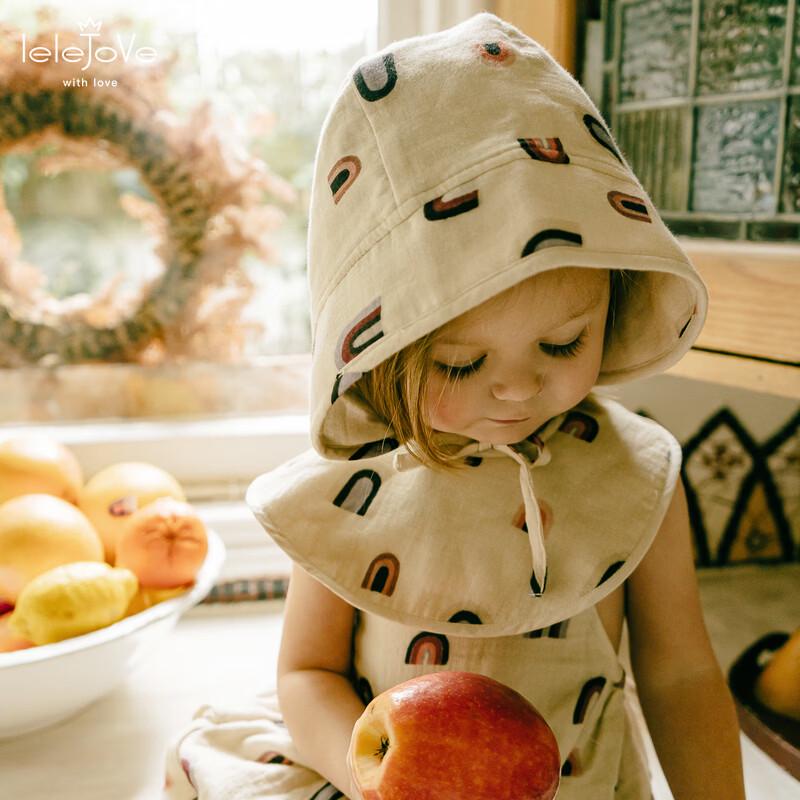 LELE JOVE Nordic Style Double-Sided Baby Bibs