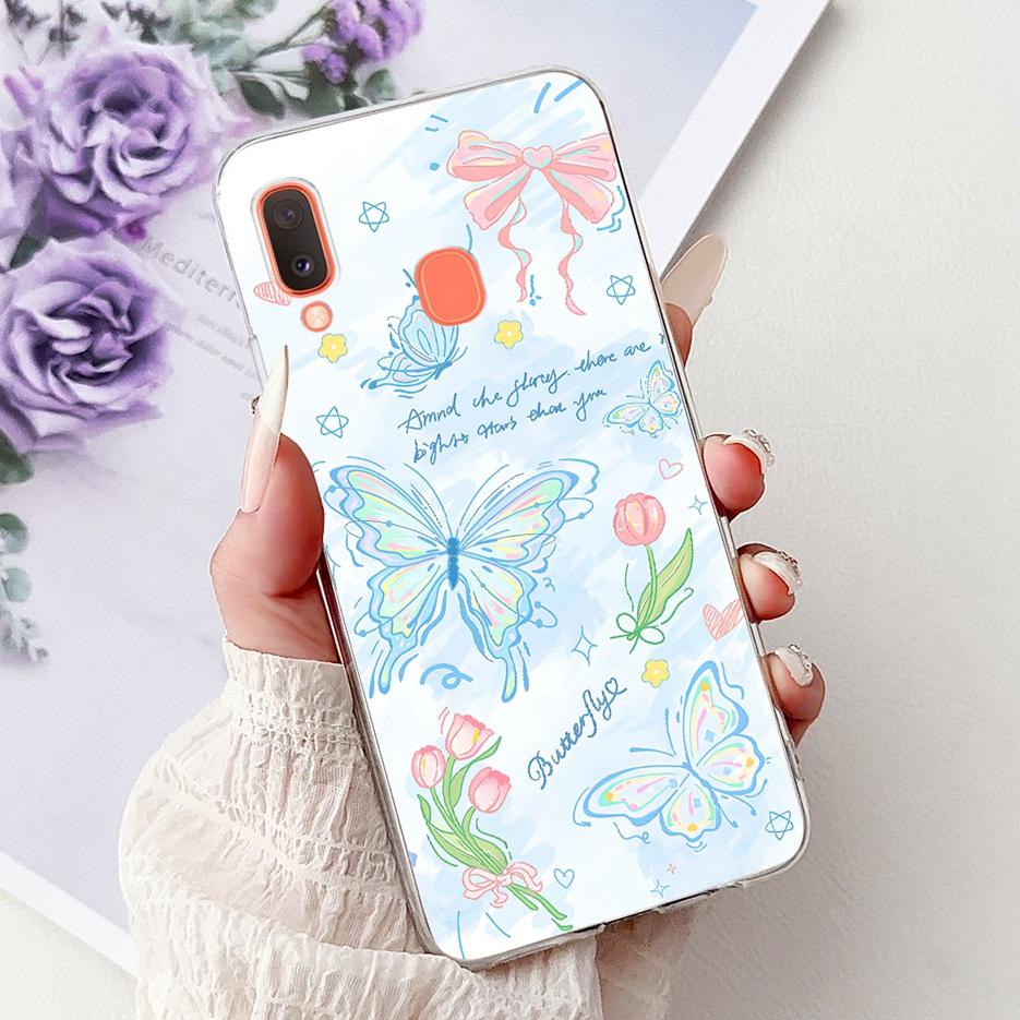 For Samsung Galaxy A20e Case SM-A202F Popular Fashion Painted Cover Soft Silicone Phone Case For Samsung A20e A202F Fundas Coque