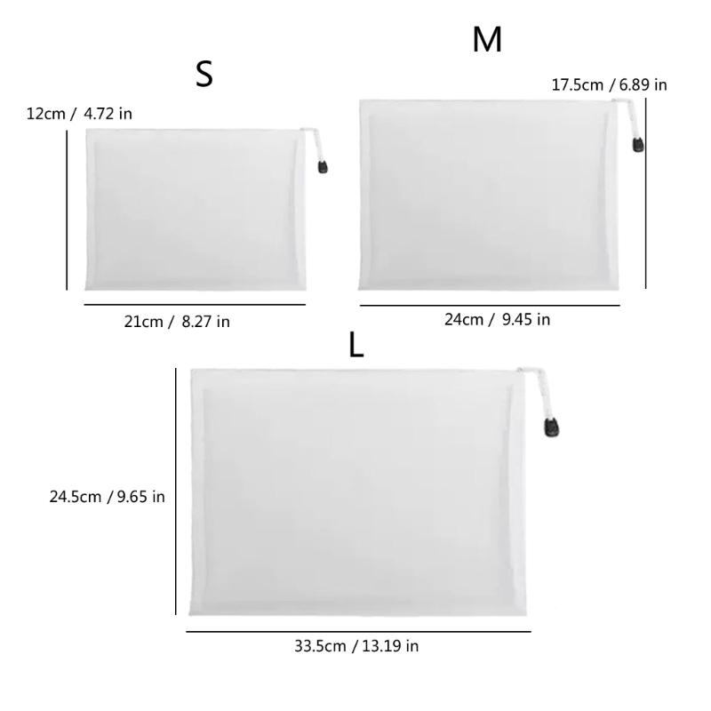 Breathable Zippered Mesh Organizers Pouch For Building Blocks Puzzle Portable Travel Toy Storage Solution