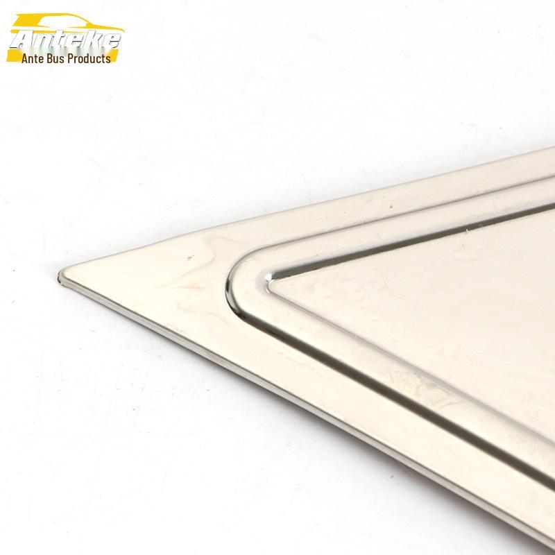 Bluebird Window Bright Strips: Stainless Steel Anti-Scratch Glass Modification Accessory