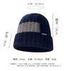 Men's Fleece Knitted Hat, Autumn and Winter Warm Ear Protector, Pullover Hat, Big Head Circumference, 100 Hats, Small Wool Hat