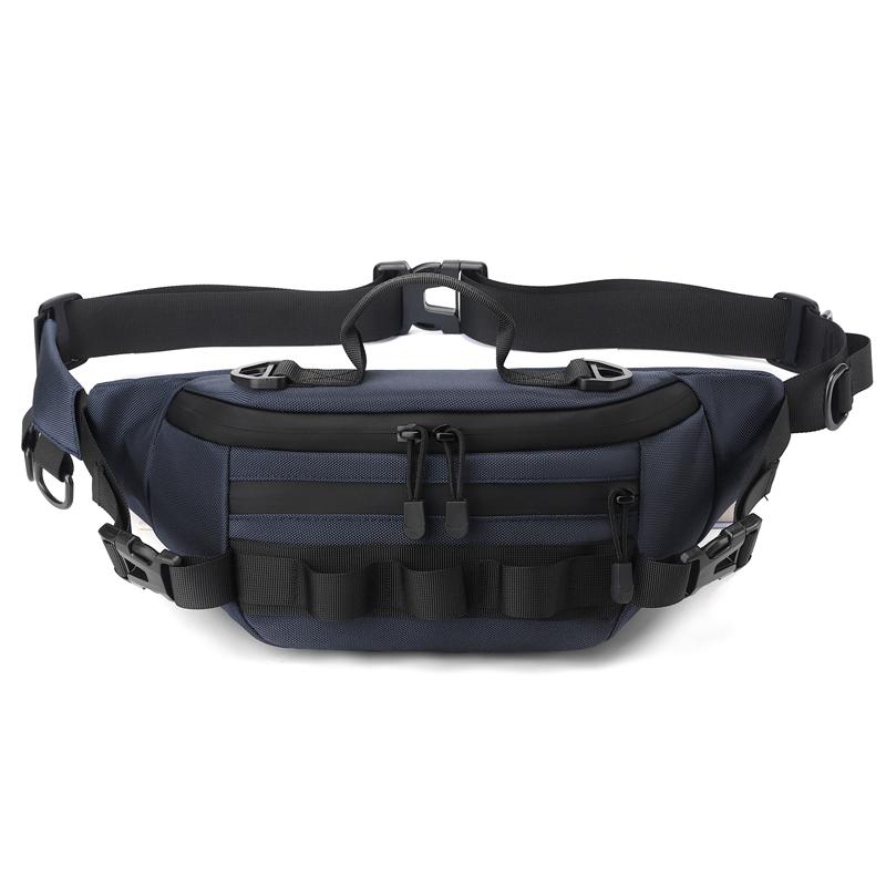 Bolsa de Cintura Esportiva Masculina Multifuncional Bolsa Transversal Bolsa de Peito