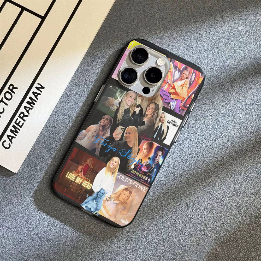Singer F-Freya Skye Corrugated Pattern For IPhone 17 16 15 14 13 12 11 16 Pro Max Plus Pro Non-slip Phone Cover
