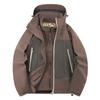Jacket Three-in-one Removable Windproof, Waterproof and Warm Color Matching Men's and Women's Mountaineering Jackets