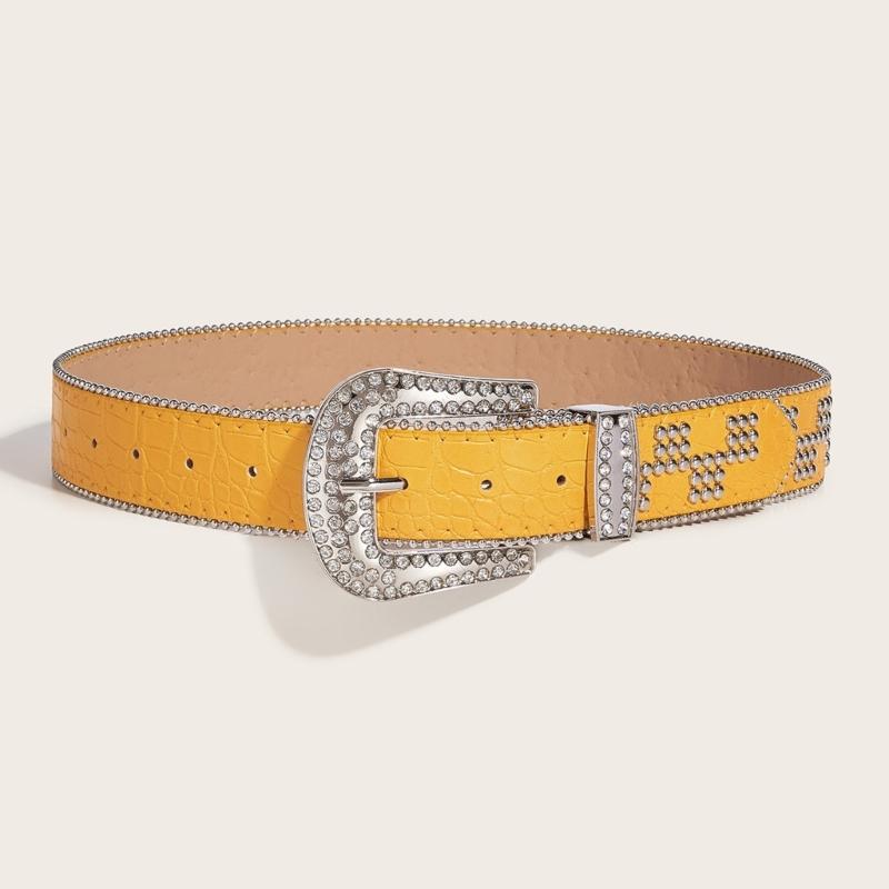 Subculture Belt  Rivet Studded Belt for Jeans Shorts Belt Women Waist Decors Pants Waist Belt Girl Waist Ornaments