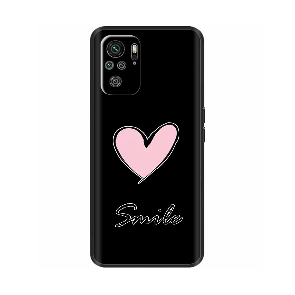 For Redmi Note 10 Case Note 10s Cute Soft TPU Protector Silicone Cover For Xiaomi Redmi Note 10 Pro Lightweight Shockproof Cases
