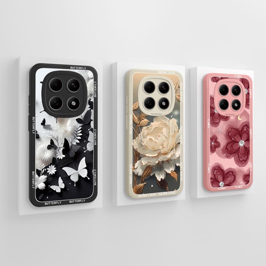 Per Custodia Redmi Note 15 Pro 4G 5G Note 15 15Pro+ 15R Cover Telefono Gatto Carino Silicone Liquido Morbido Paraurti Protettivo per Redmi Note15 Pro Guscio Leggero