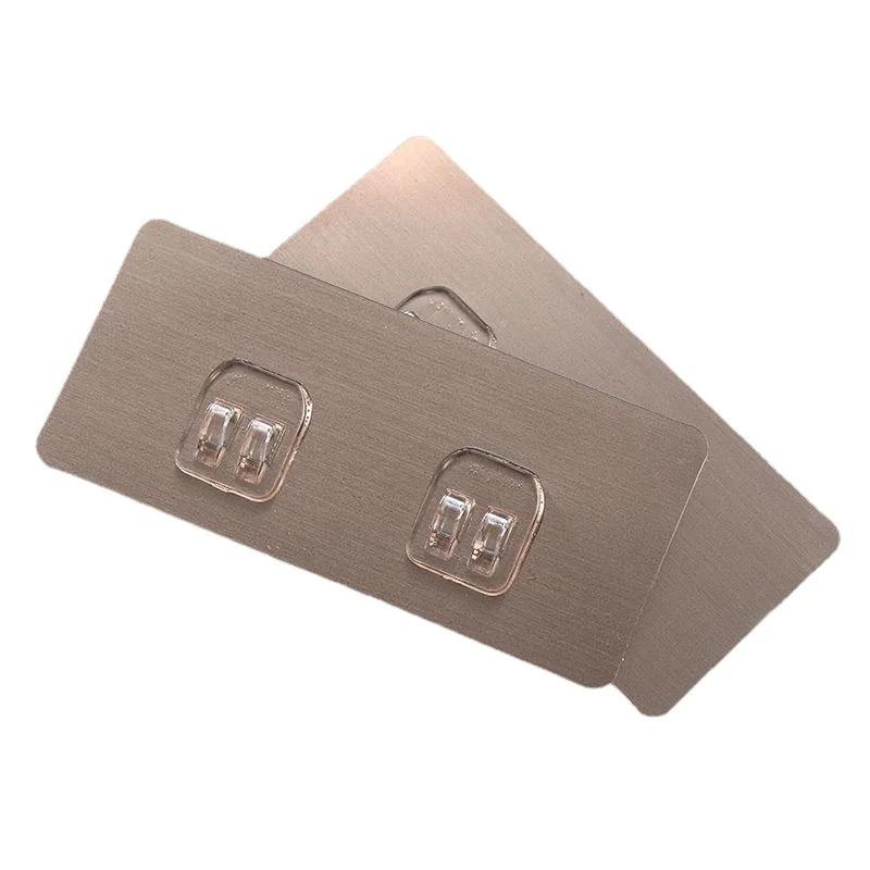 20pc Waterproof Strong Adhesive Hook Shelf Sticker for Bathroom Kitchen Wall Shelf Rack Kitchen Sticking Wall Screw Hook Hanger