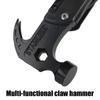 Claw Hammer Folding Multifunctional Pliers Portable Stainless Steel For Outdoor Camping with Nylon Sheath