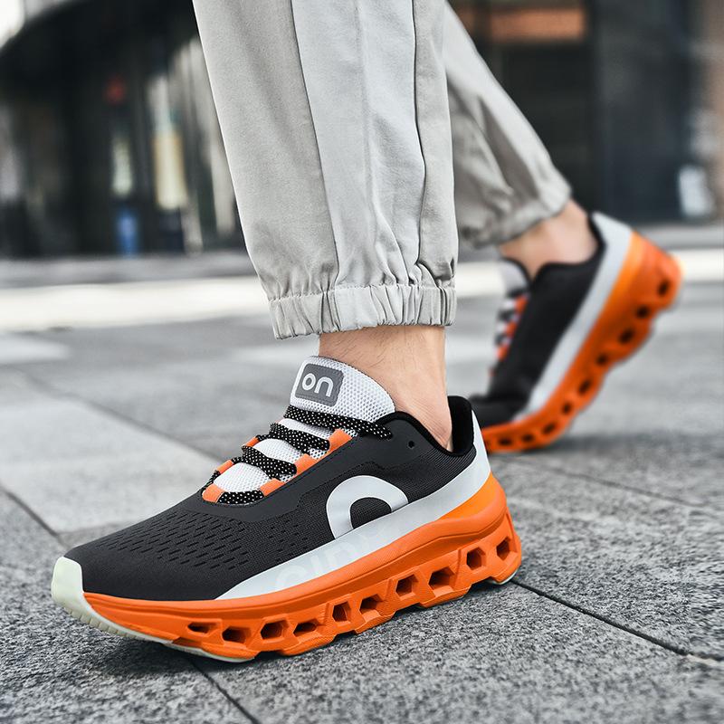 Summer Versatile Trend Sports Shoes Men's and Women's Long-distance Non-slip Shock Absorption Running, Shoes Monster Shoes