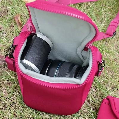 Waterproof Camera Bag Shoulder Strap Compact Storage Pouch Durable Lightweight Digital Shoulder Pouch Photography