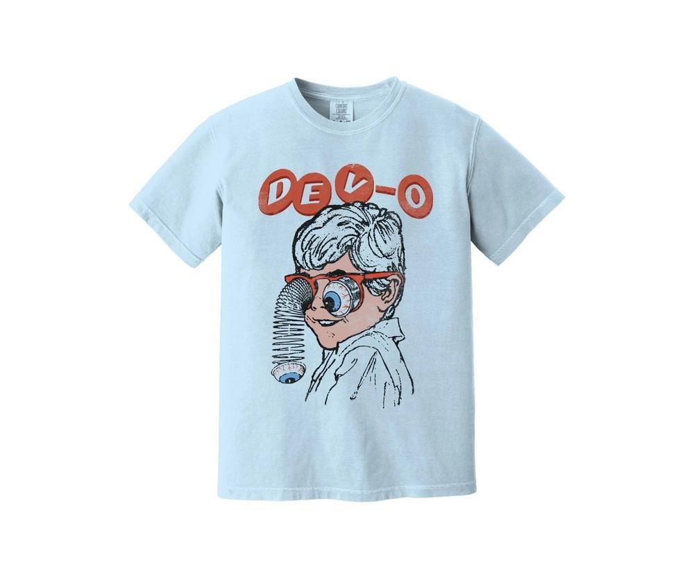 Devo Heavyweight T Shirt - Shout, Whip It, Girl U Want, Synth Pop 80s Band Unisex T-Shirt XXXXL