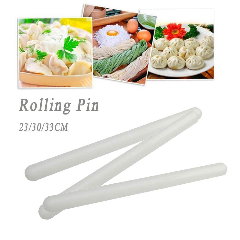 Pastry Non-stick Noodles Plastic Pie Kitchen Accessories Dough Roller Rolling Pin Baking Tool