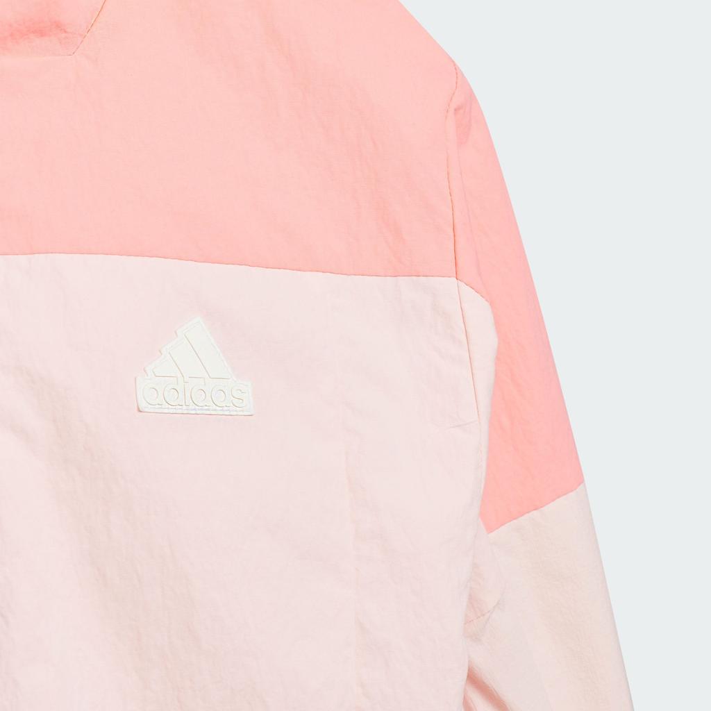 New Adidas Jackets Coats Sportswear Pink/Light Pink Children Aged 3-7 Years Old JN9569