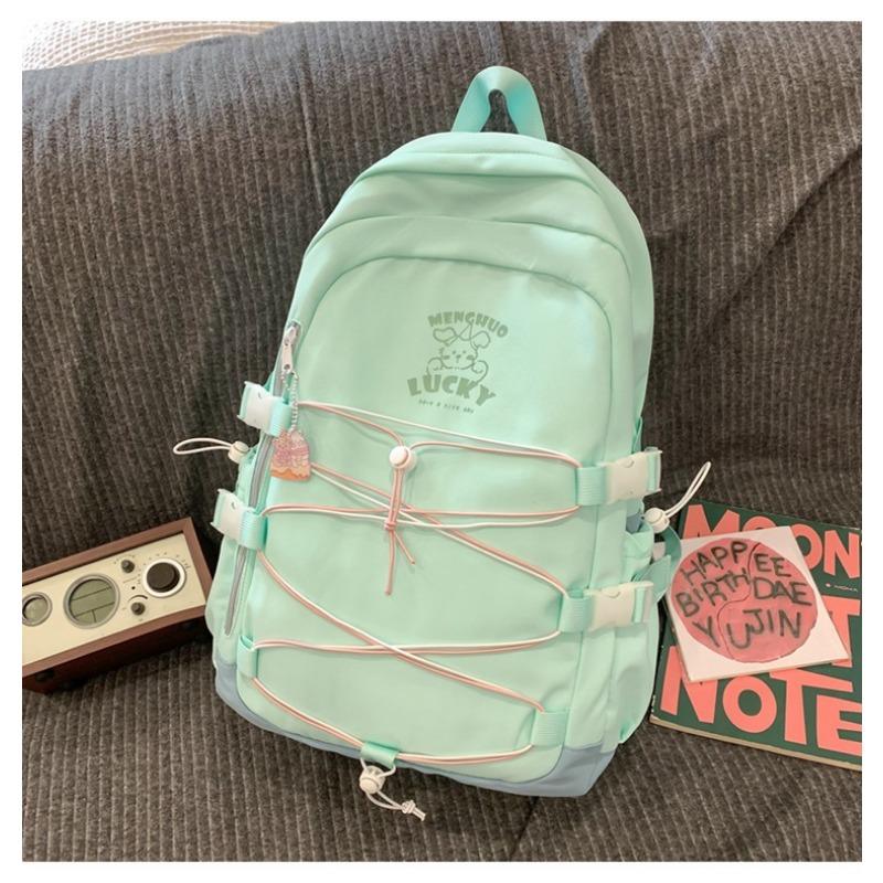 The New Schoolbag Is Fresh and Sweet, Candy Color, Good Girlfriend Travel Backpack, Light, Junior High School Student Backpack.