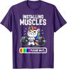 Funny Cute Unicorn Workout Gym Fitness Weightlifting Gift T-Shirt