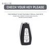 Abs Carbon Fiber Car Key Case Cover For Geely Coolray X6 Geometry C Emgrand Global Kulrey Hawk Gx7 Okavango Shell Accessories