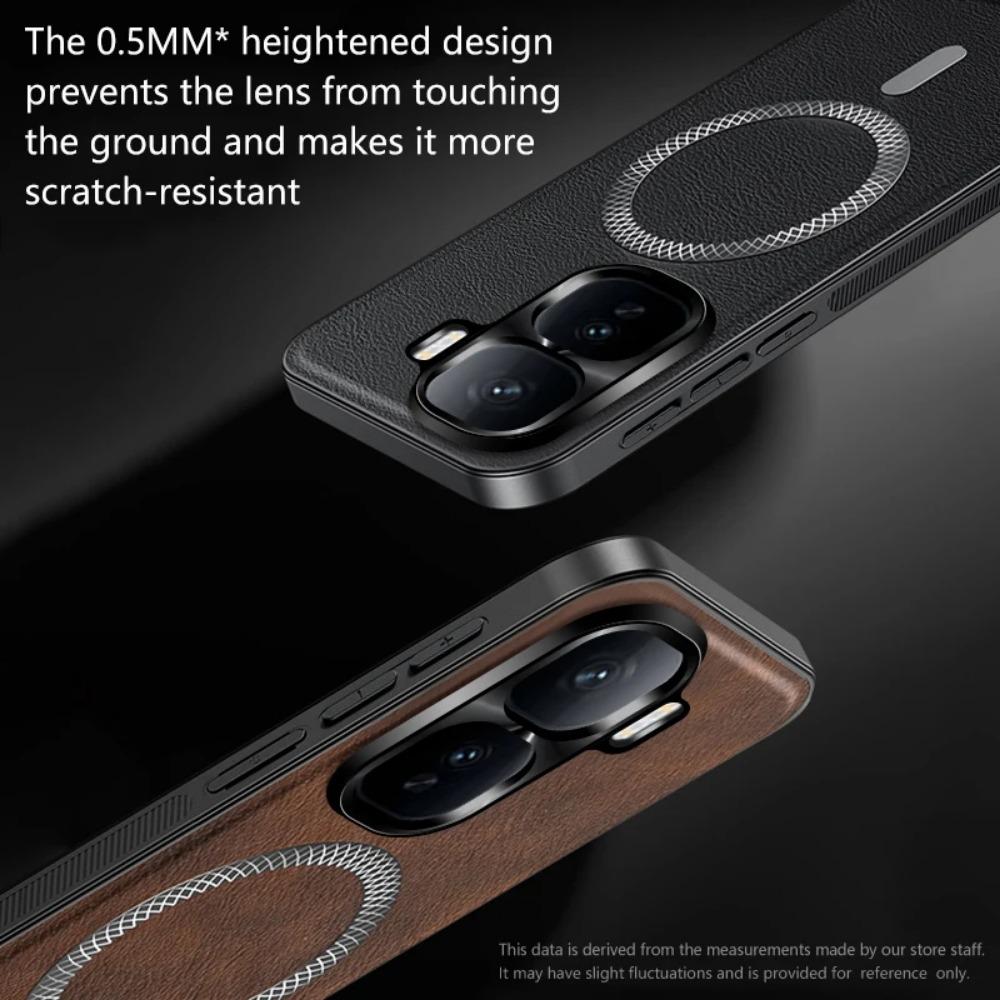 Retro Leather Magnetic Phone Cases For Vivo iQOO Neo 10 Neo9 Neo 8 Neo7 Coque Business Metal Camera Protection Shockproof Cover