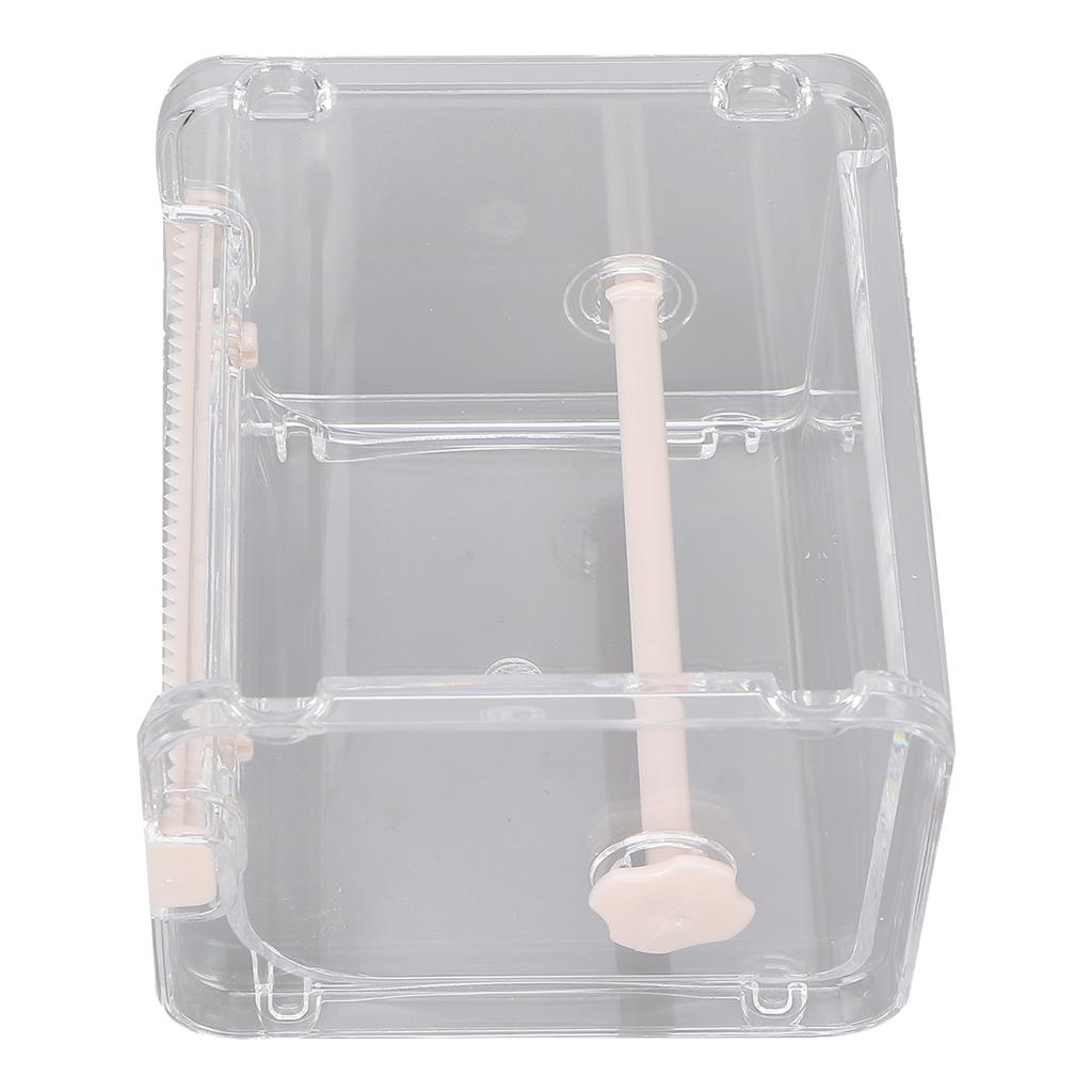 Transparent Multi Masking Tape Cutter Dispenser Visible Roll Tape Holder for   School