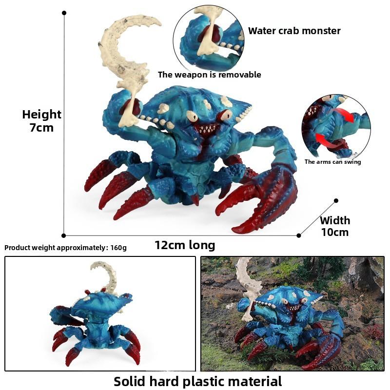 Combat Form Tree Demon Octopus Crab Monster Ice Bear Warcraft Model For Kids Collectible Display