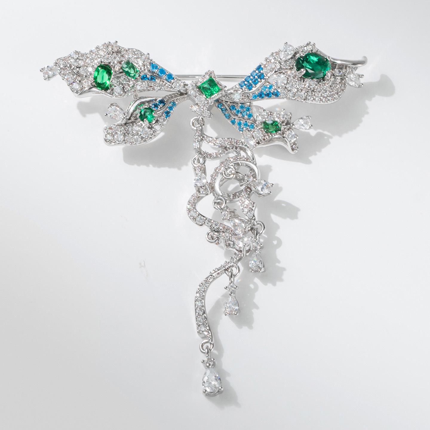Bo Xin Yun Luxury Butterfly Brooch: Original High-End Corsage Accessory Gift