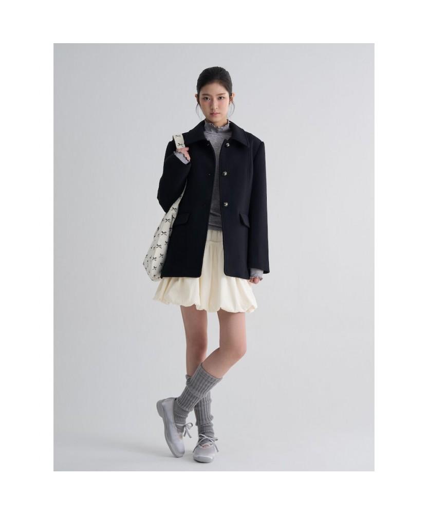8SECONDS Mini Balloon Skirt Ivory