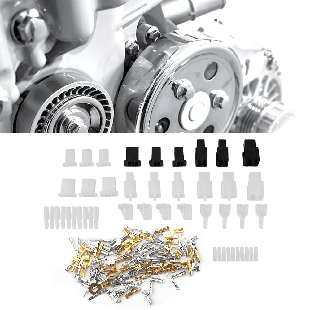 144Pcs Wiring Repair Connector Wiring  Automotive Harness Auto Terminal Repair Kit