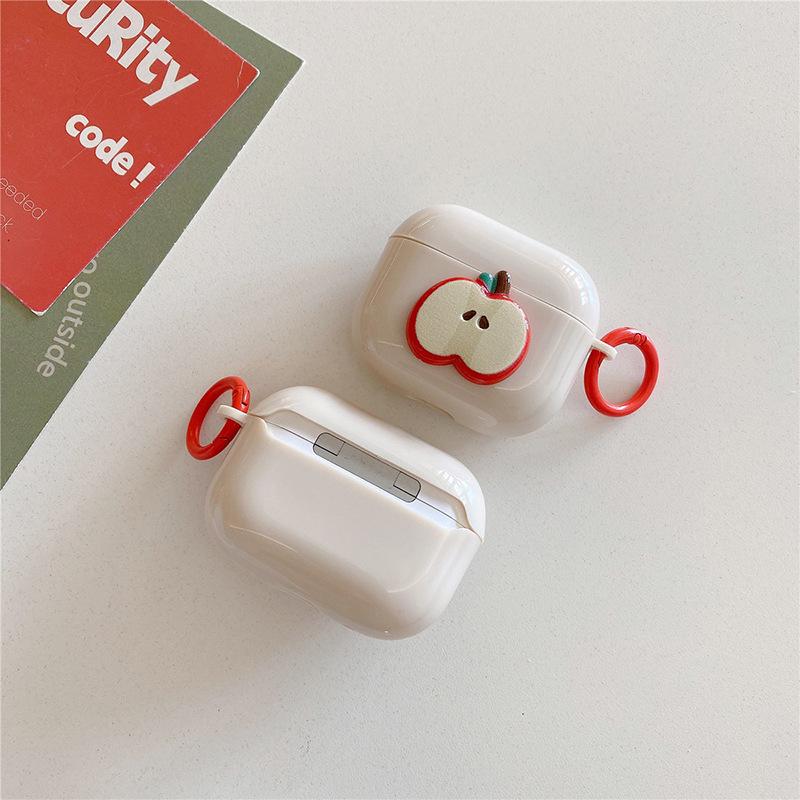 Apple Bluetooth Headset Cover Is Suitable For Airpods 3 /4 Generation Buckle Airpodspro2 Anti-Drop Protective Cover Is Simple