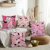 Housse de coussin C-Courage le C-Lâche-S Chien Décoration de Maison Housse de Coussin Convient Pour Chambre à Coucher Voiture Bureau Canapé