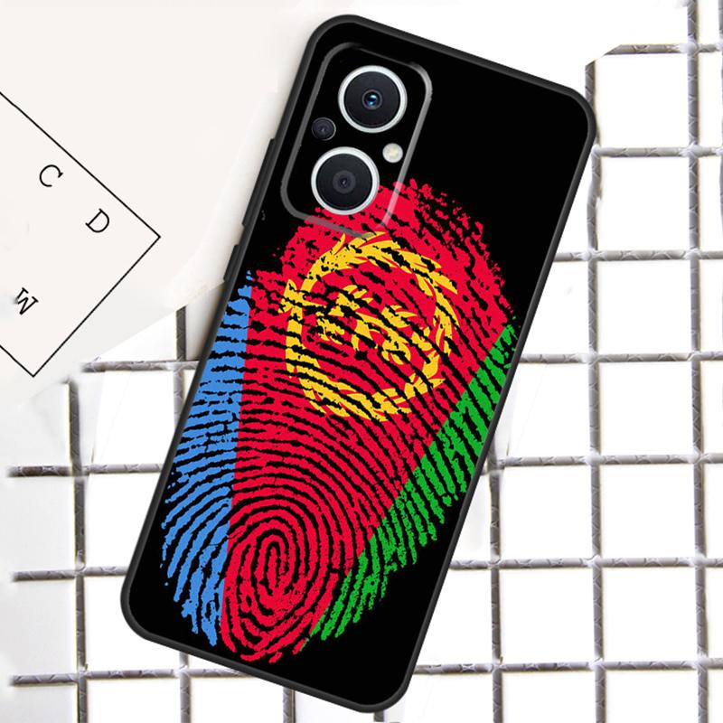 Eritrea Flag Phone Case For OPPO Reno 14F 10 11 12 13 F 14 Pro 8T 7 8 Lite OPPO Find X8 X6 X5 X9 Pro Cover