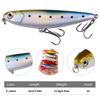 Surface Pencil Lure Bait9CM11.5GSqueaky Bead Zigzag Hard Bait for Dogs, Specially Designed for Freshwater and Saltwater, Suitabl
