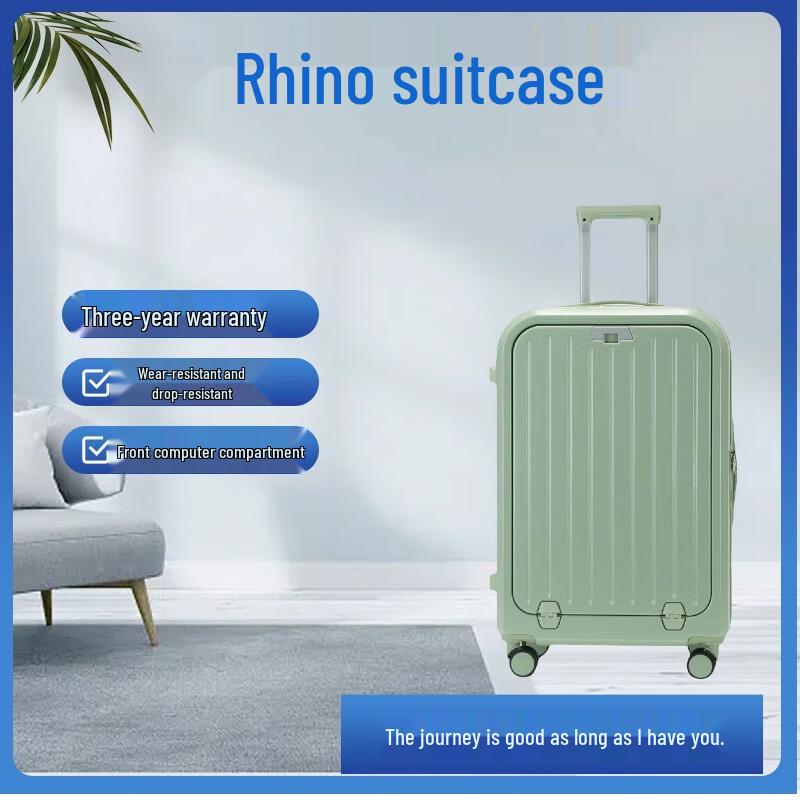 Rhino Traveler 078 Business Front-Open Carry-On Suitcase