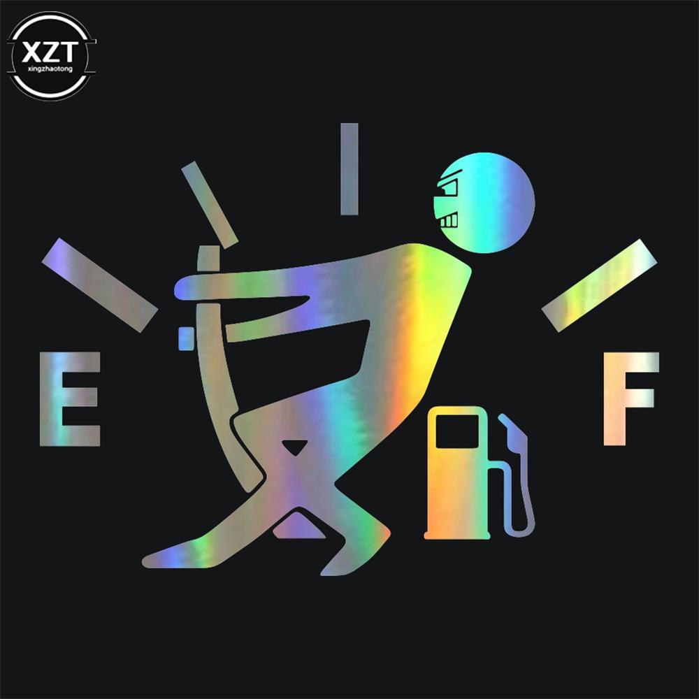 

Автомобильная наклейка 3D 13*9,5см Наклейка «Высокий расход топлива» Наклейка «Пустой указатель топлива» На автомобиль Смешные наклейки и декали Виниловый автомобильный стайлинг