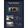 2K 4G 3Inch Dashcam with Dual Lens Record Wifi Gps Tracking Fit Remote Live Video Check On Phone 12-24v Power Supply Car Camera