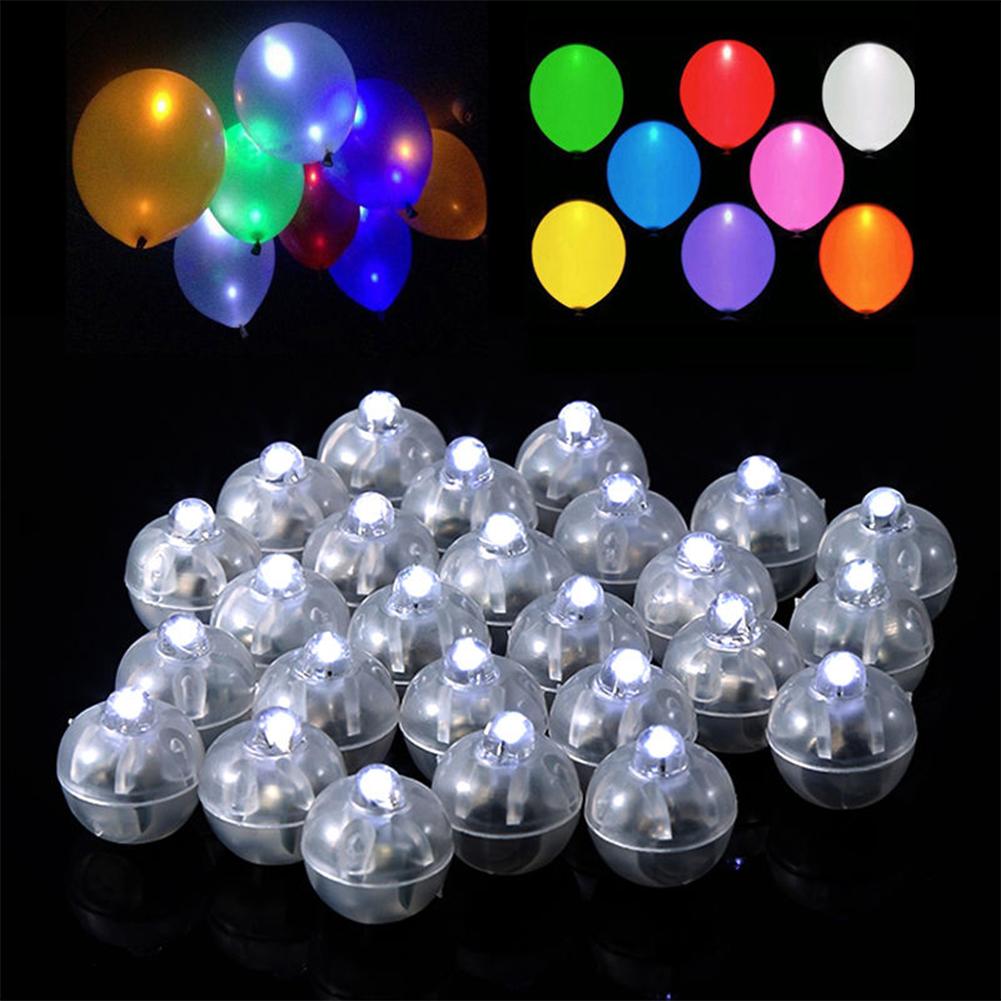 

50pcs LED Balloon Lantern Light Candy Lamps with Switch Perfect Decoration for Wedding Party Bar Candy white light 50pcs#0