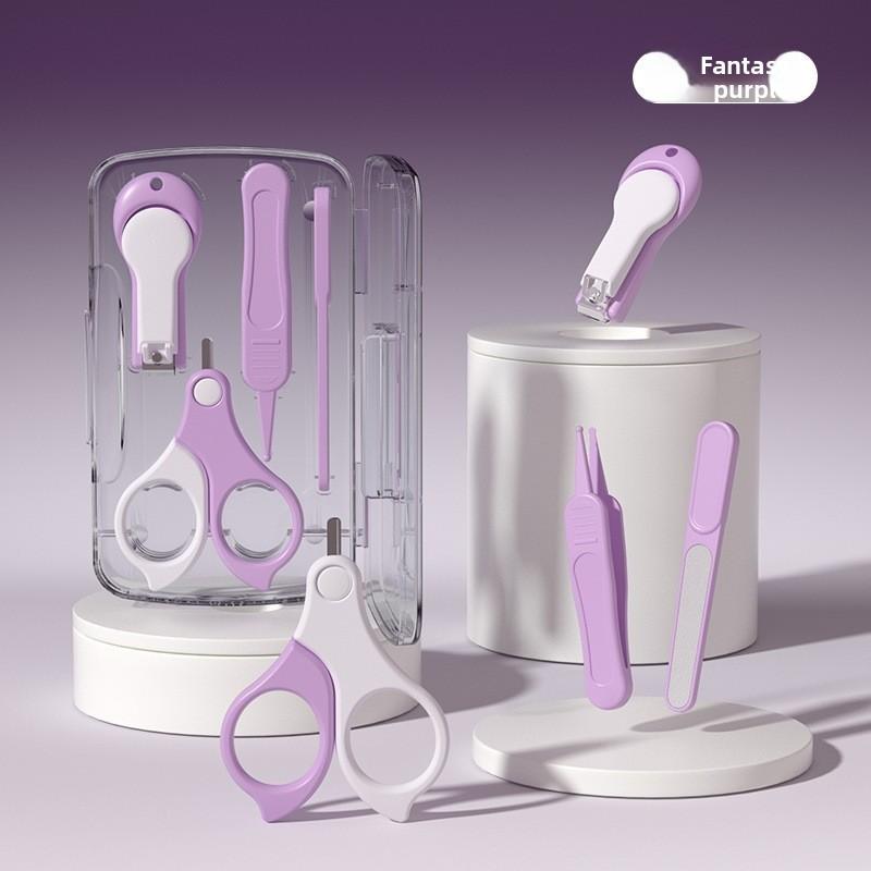 Baby Nail Clippers Set - Anti-Cut Flesh Protection - Baby Nail Scissors and Pliers - Anti-Cut for Children's Care Set