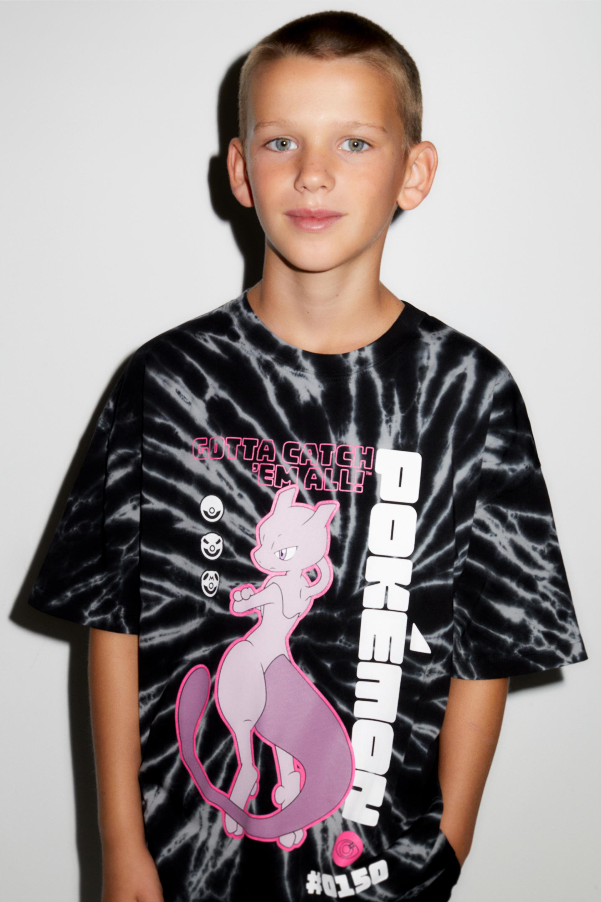 

TIE-DYE MEWTWO ПОКЕМОН (С) ФУТБОЛКА НИНТЕНДО