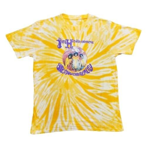 Jimi Hendrix Kids T Shirt are You Experienced New Official Yellow Dye Wash XX-Sm XL