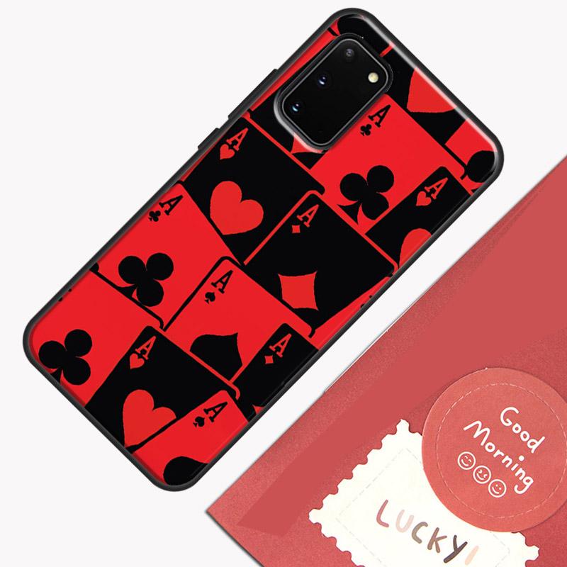 CASINO PLAYING CARDS Phone Case For Samsung Galaxy S23 S26 Ultra S20 S21 S22 S24 S25 Plus S10 S25 FE Cover Shell