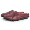 Nuove Ciabatte Piatte Basse, Scarpe da Donna Doudou, Mezza Pantofola Taglia Grande