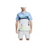 Puma X The Palm Tree Crew Ptc Pullover Colorato a Manica Corta Camicie da Uomo Blu Imperiale 623961-01