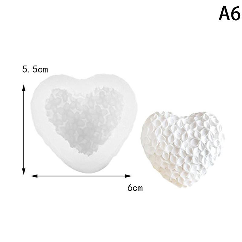 3D Gewebte Liebe Silikonform Herzform Harz Kerzenform Mousse Kuchen Aromatherapie Kerzenform Schokolade Backformen Basteln