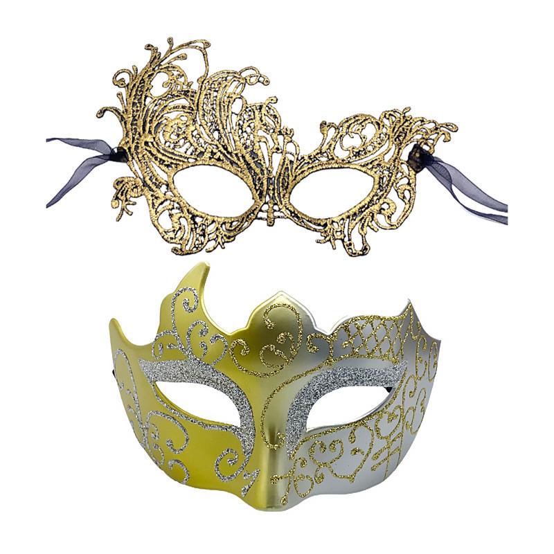 Daisy Duck Halloween Mask With Handcrafted Lace For Costume Parties And Couples