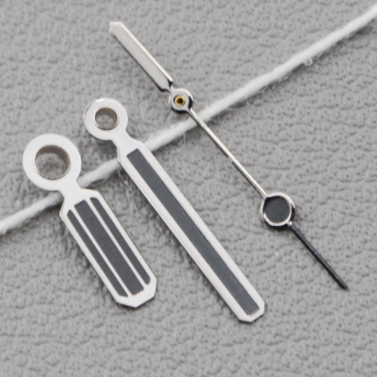 

Стрелки для часов 8*12*12 мм Seamaster Указатели Морской стиль Стрелки для часов Зеленый люминесцентный для механизма NH35/ NH36/ 4R/ 7S Аксессуары для часов чёрный/серебряный